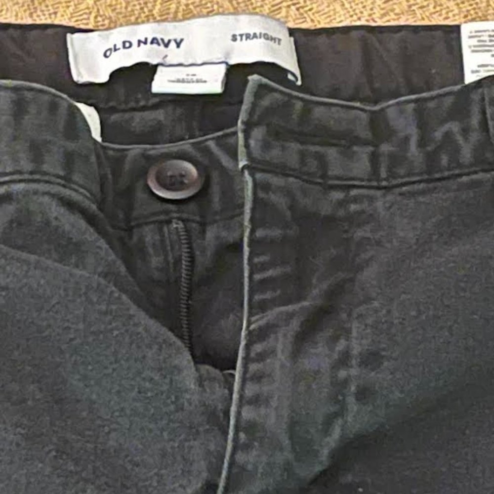 unused black pants